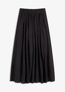 Maxikjol i krinklat material med struktur, bonprix