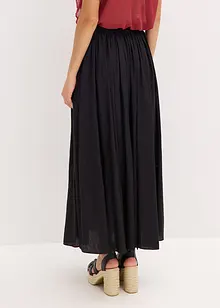 Maxikjol i krinklat material med struktur, bonprix