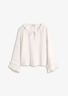 Blus av tunn viskosmix, bonprix