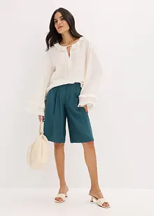 Blus av tunn viskosmix, bonprix