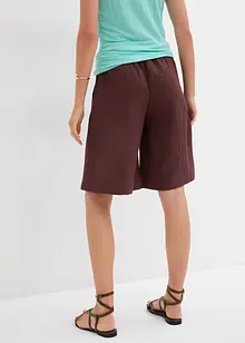 Bermudas i mjuk viskosmix, bonprix