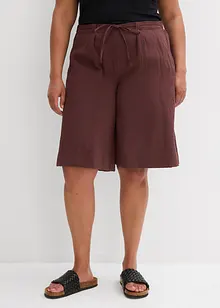 Bermudas i mjuk viskosmix, bonprix