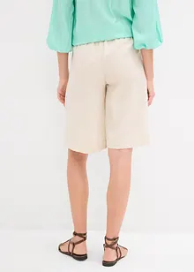 Bermudas i mjuk viskosmix, bonprix