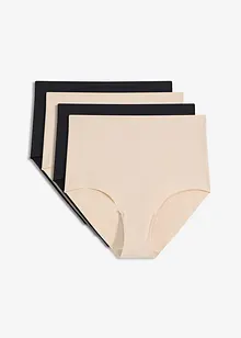 Midjehipstertrosa i mikrofiber (4-pack), bonprix