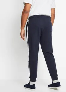 Joggingbyxa med kontrastfärgade detaljer (2-pack), bonprix