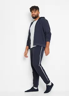 Joggingbyxa med kontrastfärgade detaljer (2-pack), bonprix