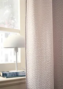 Gardinlängd med krinklade effekter (1 styck), bonprix