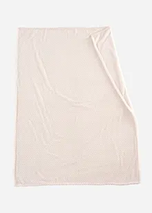 Högvärdig mysfilt med bikupemönster, bonprix