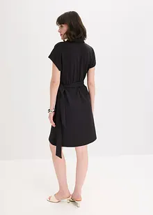 Miniklänning med omlottlook, bonprix
