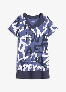 Kortärmad lång topp, bonprix