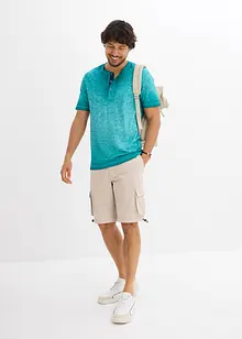 Farfarströja i ekologisk bomull med tvättad look, bonprix