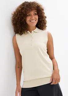 Stickad topp, bonprix