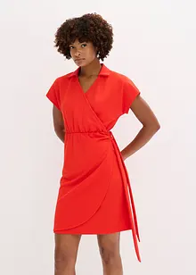 Miniklänning med omlottlook, bonprix