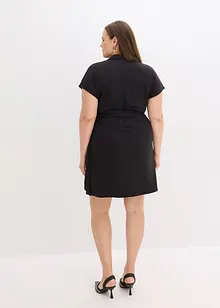 Miniklänning med omlottlook, bonprix