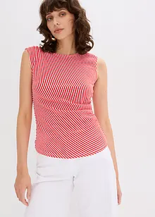 Rynkad topp, bonprix