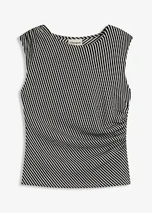 Rynkad topp, bonprix