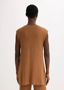 Finstickad väst i lång modell, bonprix