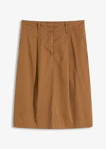 Kjol av bomullspoplin, bonprix