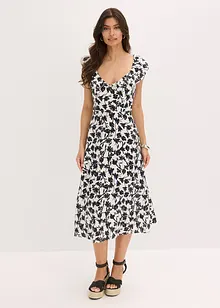 Mellanlång klänning, bonprix