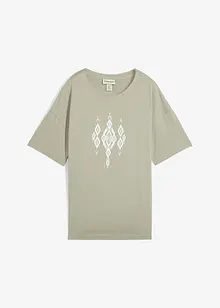 T-shirt med tryck, bonprix