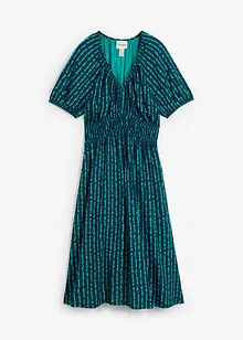 Midiklänning av mjuk viskos, bonprix