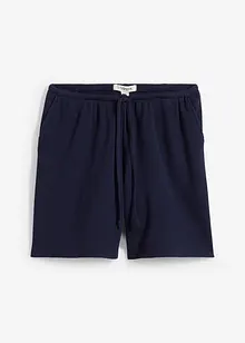 Shorts av ren bomull med struktur, bonprix