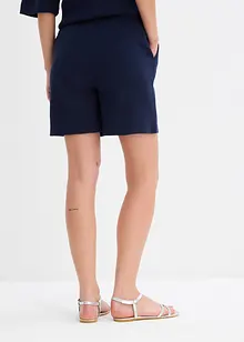 Shorts av ren bomull med struktur, bonprix