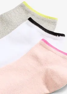 Ankelstrumpor med ekologisk bomull (6-pack), bonprix