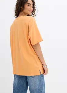 Oversized topp av ekologisk bomull, bonprix