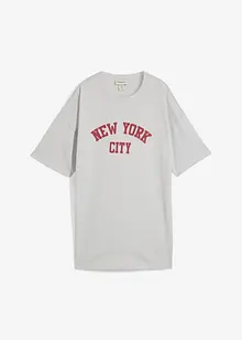 Oversized topp av ekologisk bomull, bonprix