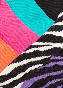 Korta strumpor med ekologisk bomull (6-pack), bonprix