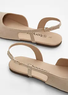 Ballerinaskor med slingback, bonprix