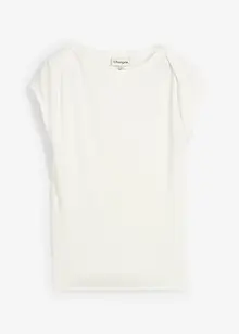 Ribbad topp av mjuk modalmix, bonprix