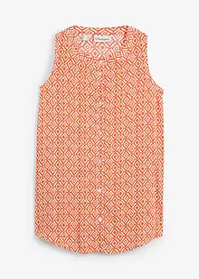 Lång blus av mjuk viskos, bonprix