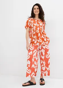 Blustunika av mjuk viskos, bonprix