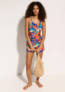 Tankini (2 delar) med shorts, bonprix