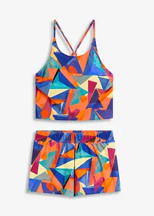 Tankini (2 delar) med shorts, bonprix