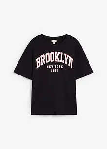 T-shirt och shorts i tjockt material av ekologisk bomull (2 delar), bonprix
