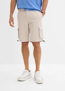 Cargoshorts av ren bomull, Regular Fit, bonprix