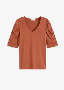 Topp med puffärmar, bonprix