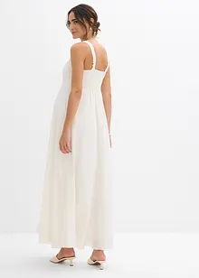 Mammbröllopsklänning av spets, satin och georgette, bonprix