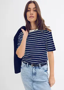 T-shirt av tjock ekologisk bomull, bonprix