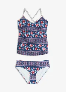 Tankini (2 delar) med korsade axelband, bonprix