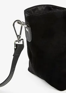 Handväska i skinn, bonprix