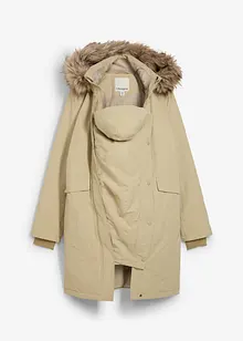 Mammakappa i vind- och vattentätt material med babyficka, bonprix