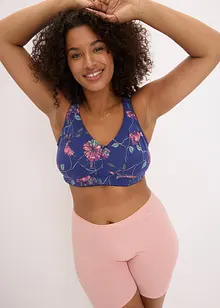 BH utan bygel med ekologisk bomull (3-pack), bonprix