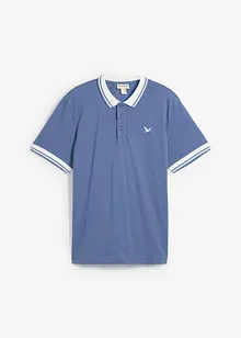 Pikétröja med kort ärm, ekologisk bomull, bonprix