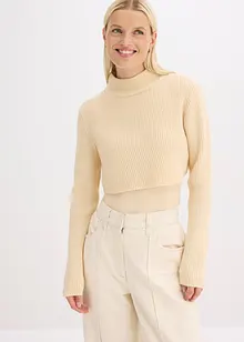 Tröja med lager-på-lager-look, bonprix