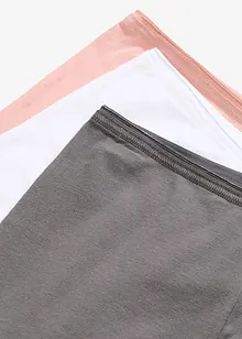 Lång boxertrosa med ekologisk bomull (3-pack), bonprix