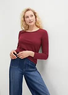 Långärmad topp (2-pack), bonprix